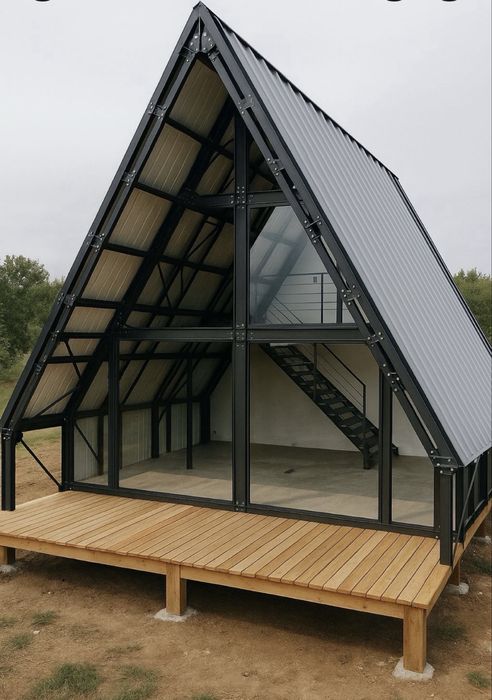 Cabane tip A frame de vanzare , acceptam si variante auto