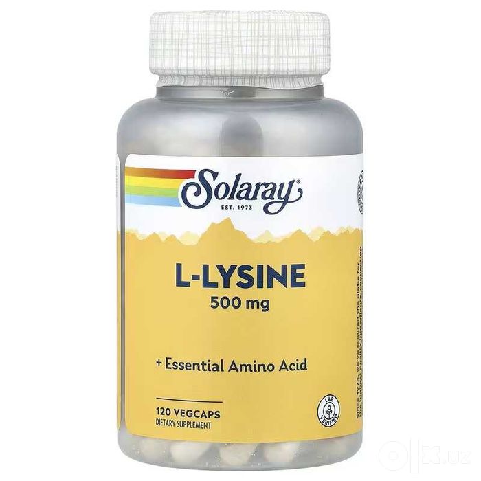Solaray L-лизин L-Lysine L лизин L Lysine