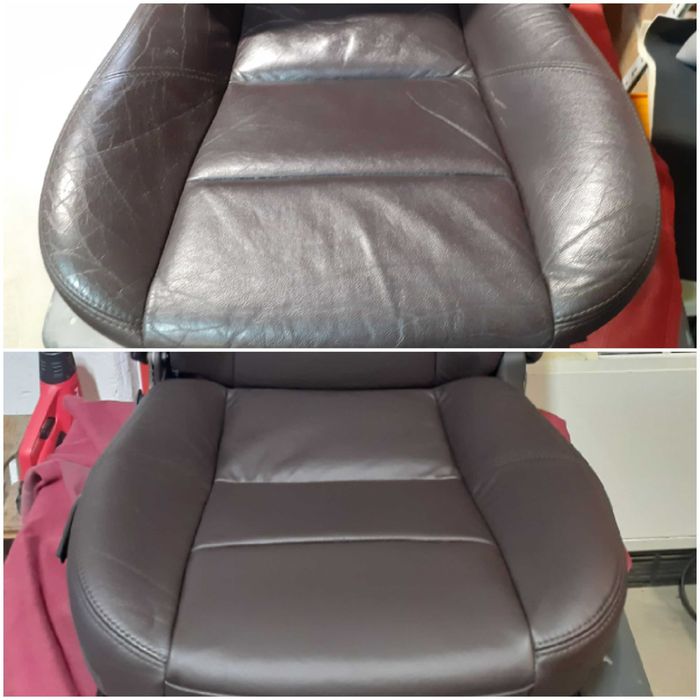Vopsim piele scaun, bancheta, volan, cotiera, usii