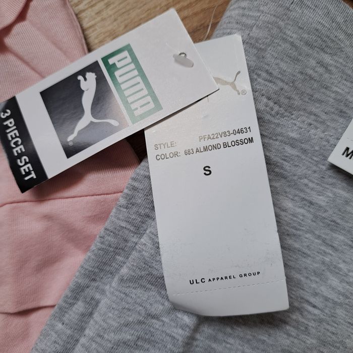 Детски комплект Puma тениска, блуза с дълъг ръкав и клин р-р 128 S