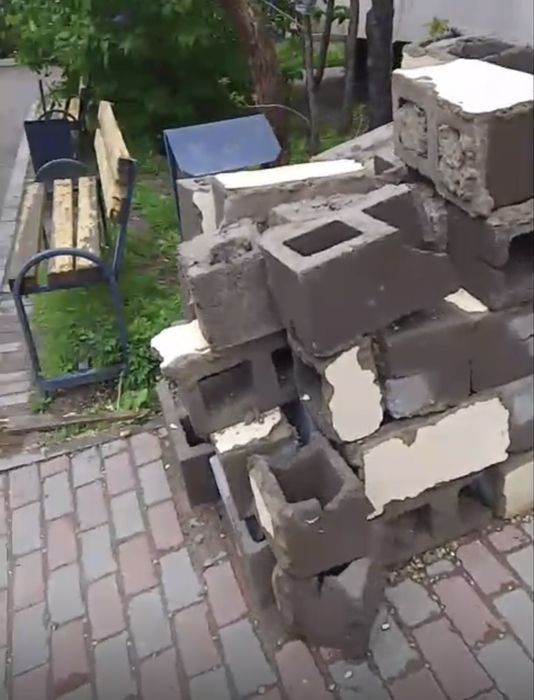 Отдаются кирпичи