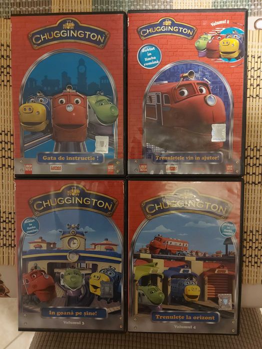 DVD-uri desene animate Chuggington
