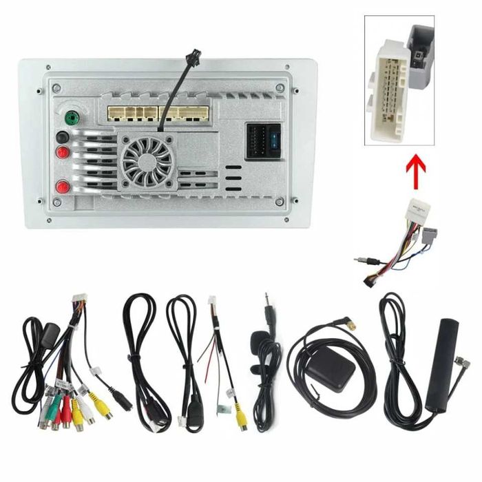 Navigatie Android 14 Subaru Forester 2002 - 2008 Waze CarPlay + CAMERA