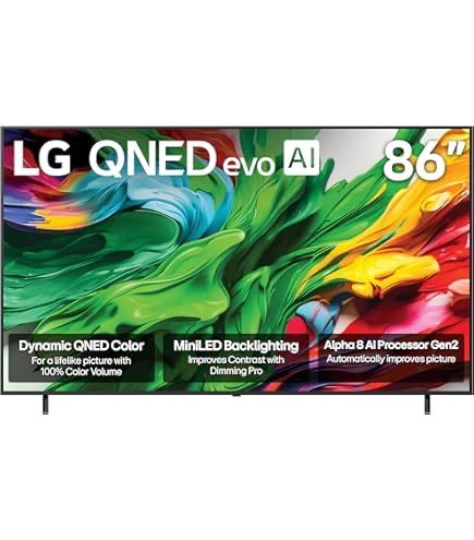 Телевизор LG 86QNED70 86” /80/86/ 2025 4K QNED SMART TV New 2025