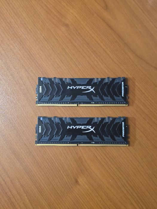 16gb [2x8gb] ddr4 3200mhz Kingsron HyperX Predator RGB