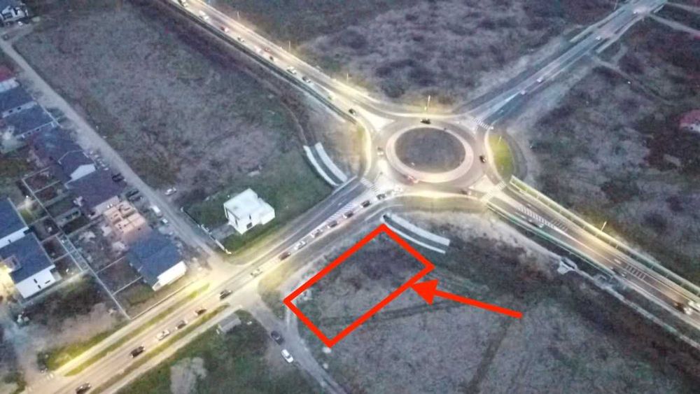 Vand teren intravilan Timișoara de servicii 1330mp la Drumul Boilor intersecție cu Centura Sud