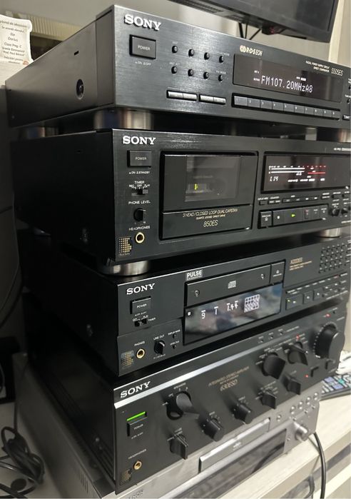 Linie Sony ES TA f630ESD CDP X222ES  tuner s505ES