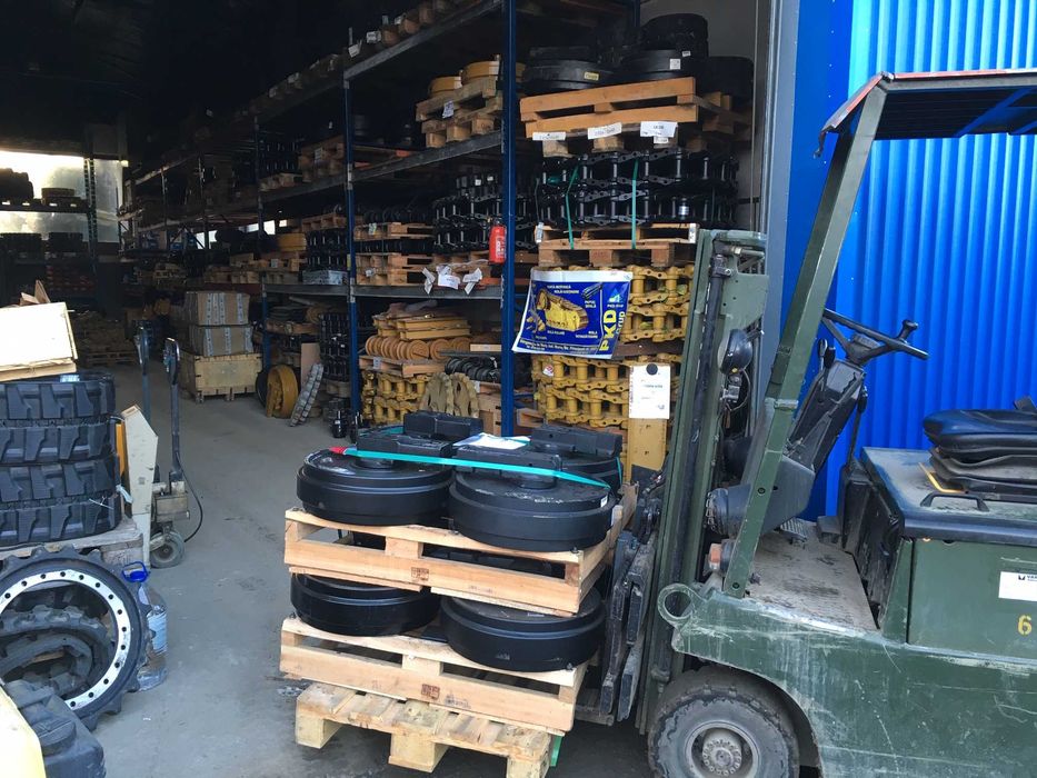 Roata ghidaj buldozer excavator