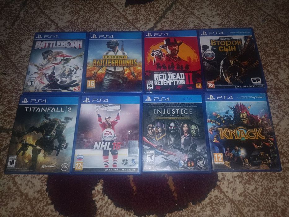 PlayStation 4 diskлар сотилади оптовая цена куйилган донага 300мингдан