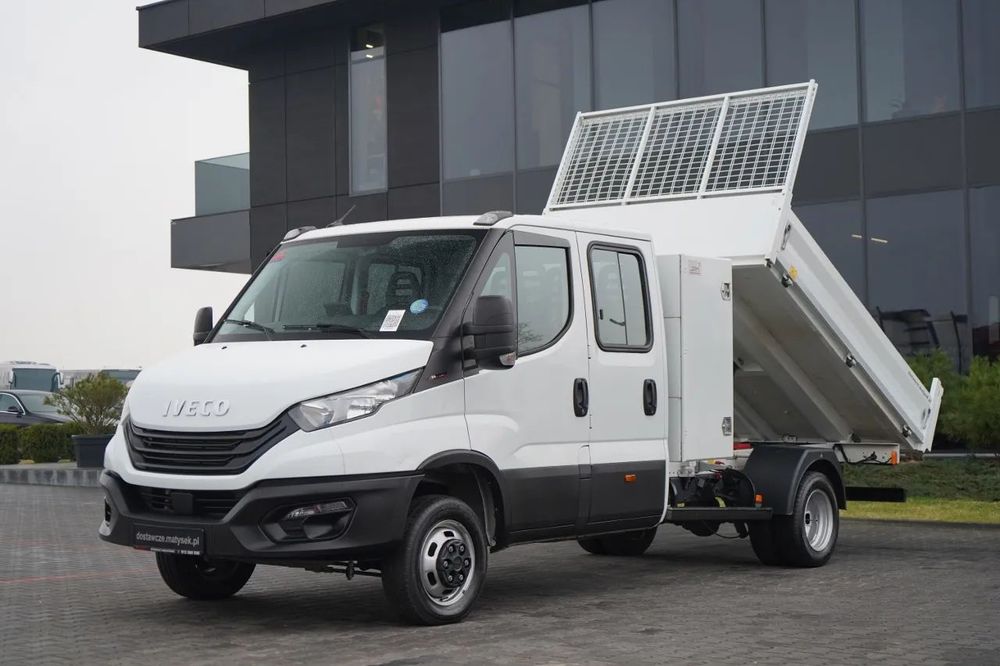 Iveco DAILY 35-160 / BASCULATOR / CU DOUA PERSOANE - 6 LOCURI / DOUĂ PERSOANE / MANUAL / 2023 / IMPORTAT