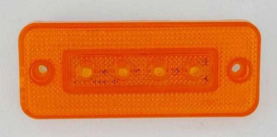 1бр. Лед LED габарити светлини с 4 SMD 12-24V , 3 цвята