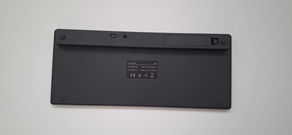 Tastatură slim 3x Bluetooth simultan Inateck pentru PC, Laptop, Ipad