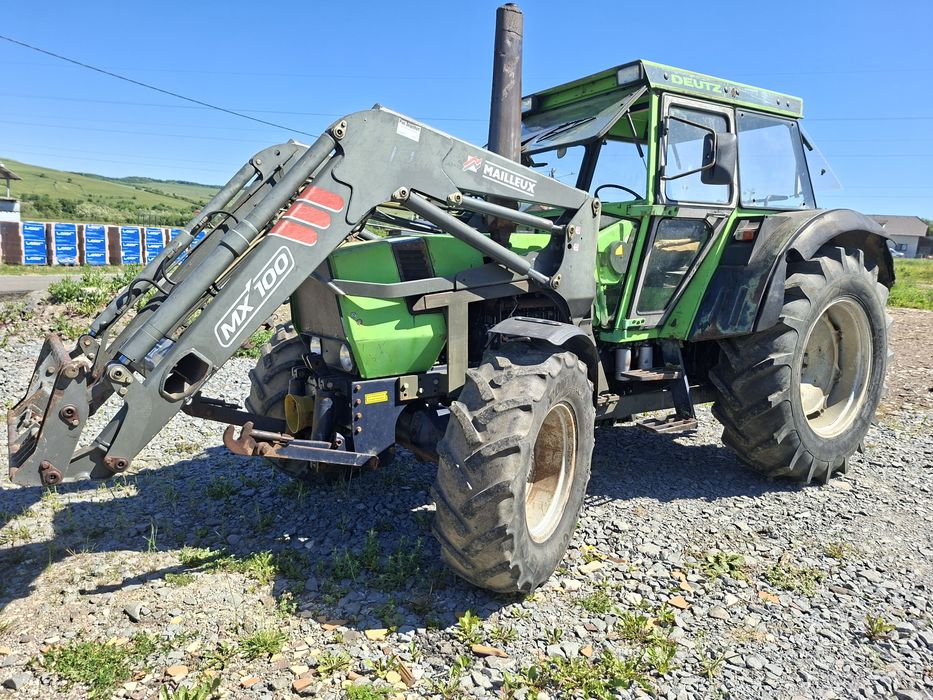 Deutz DX 85 4x4 • 80 CP • Încărcător frontal MX100 • Sistem MACH • Motor Deutz 5 cilindri