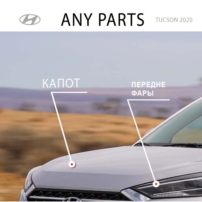 Запчасти для Hyundai Tucson 20 yil