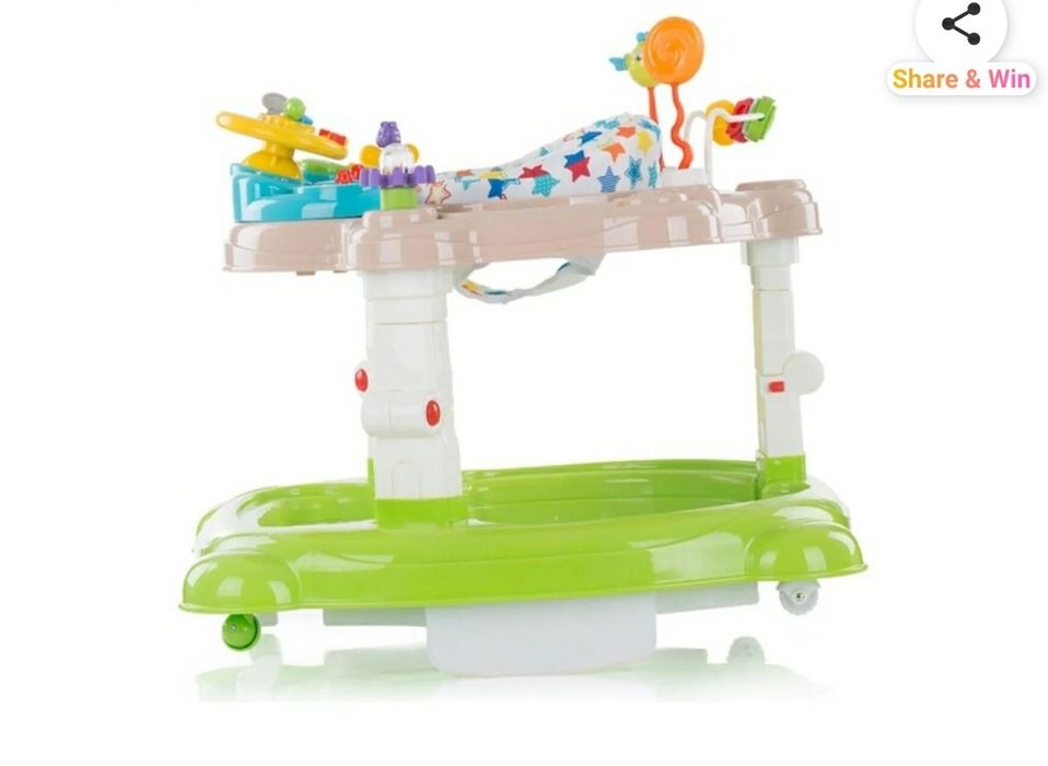Premergător Chipolino 4 in 1 balansoar, săritor și centru de activități