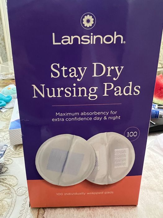 Накладки на грудь для кормящих. Натуральный хлопок