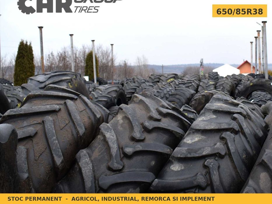 Anvelope Cauciucuri 650/85R38 650/85 R38 650 85 R38 650/85-38 6508538 Goodyear Tractor Punte Spate Tractiune SH Second Hand OFERTA Pret Bun Reducere