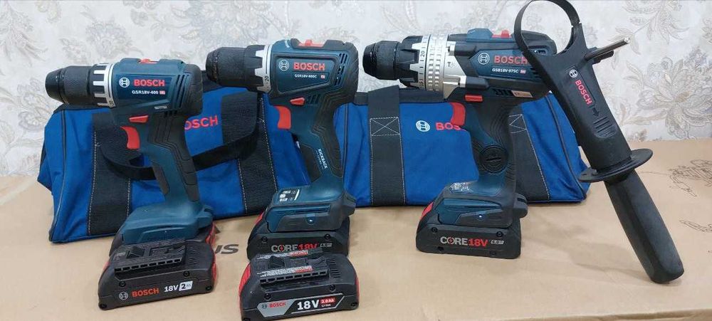 Bosch orginal shrupovyortlar sotiladi
