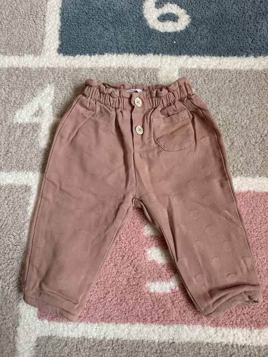 Pantaloni fetite marimea 74 Zara (6-9 luni)