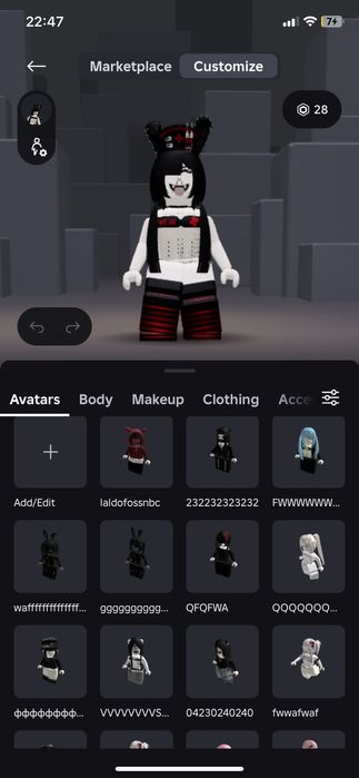 аккаунт в роблокс