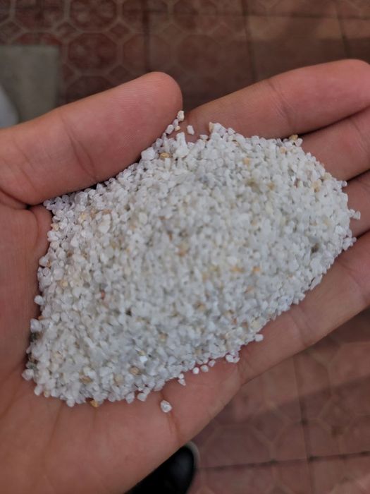 Песок кварц белый для бассейна