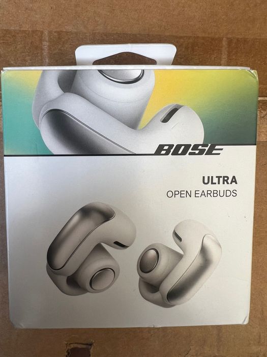 Casti Open-Ear BOSE Ultra Open Earbuds, True Wireless, Bluetooth, Microfon, IPX4, White Smoke