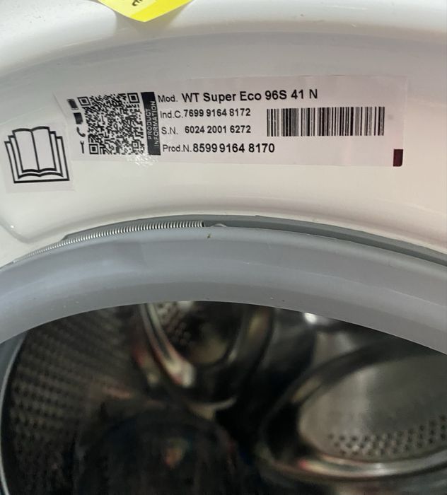 Пералня със сушилня BAUKNECHT WT Super Eco 96S 41 N, 9/6 кг, 1400 об./мин.