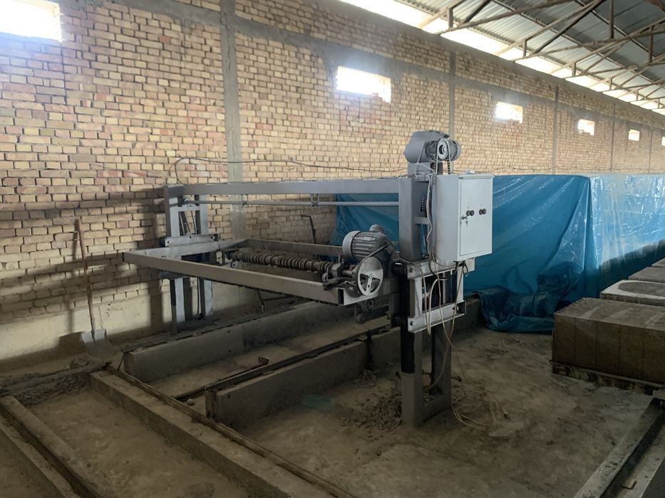 Газа блок станоги сотилади кунлига 10 кубдан 20 кубгача махсулот