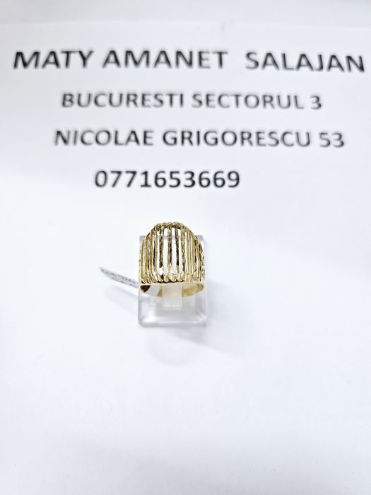 Vand inel dama din aur 14 k 5.6 g cod 924