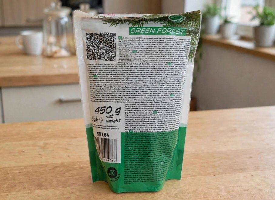 Odorizant Absorbant Litiera Pisica Jk Cat Green Forest, 450 g