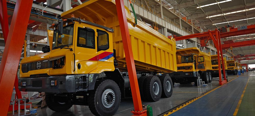 Карьерные самосвалы WEICHAI, LGMG, CHITIAN 100 т