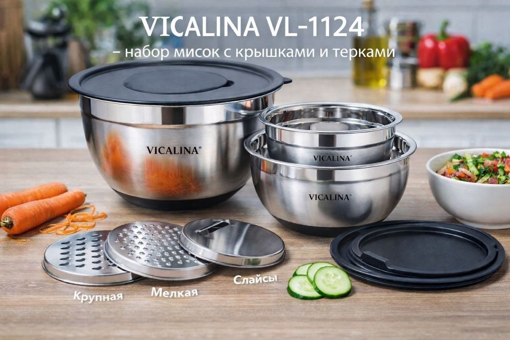 Vicalina качественные набор мисок