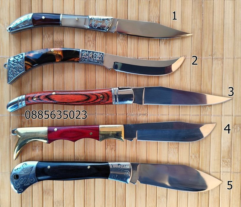 Сгъваемо джобно ножче / 5 модела /