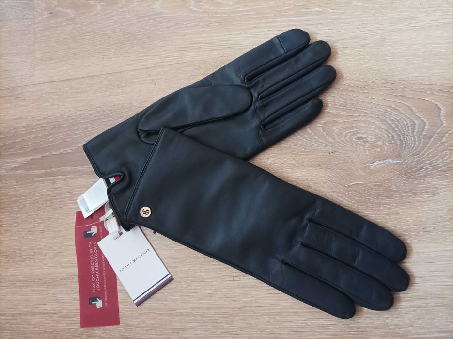 Tommy Hifiger нови ест.кожа ръкавици