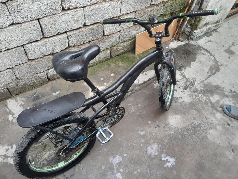 Велосипед на полном ходу