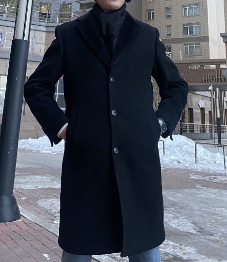 Пальто всесезон приталенный