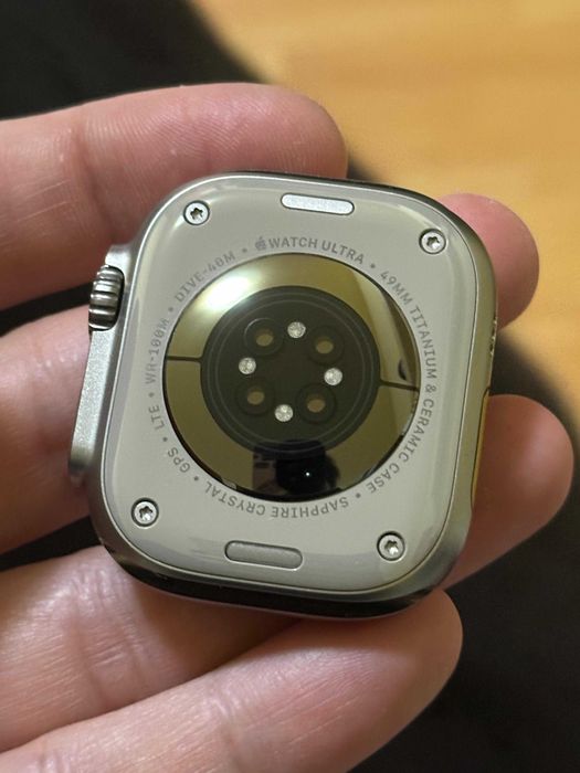 Apple Watch Ultra, GPS, Cellular, Carcasa Titanium 49mm,pachet complet