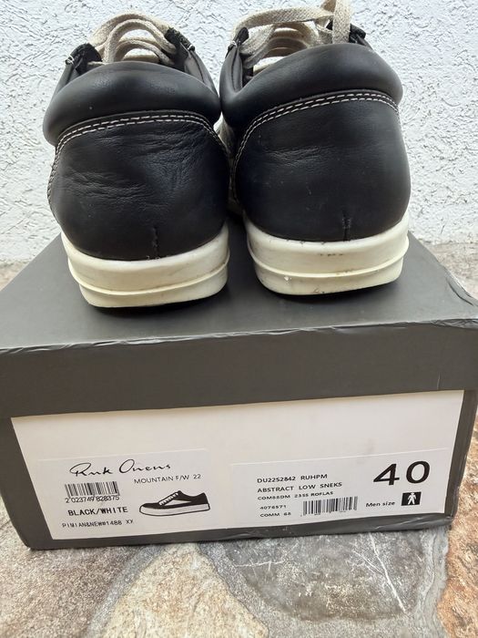 Rick Owens low top "Vans"