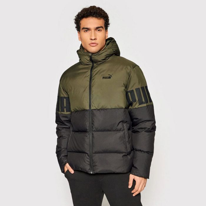 Зимно яке Puma Essentials+ CB зелено/черно