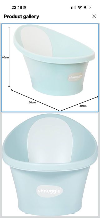 Vand cadita  Snuggle Bath