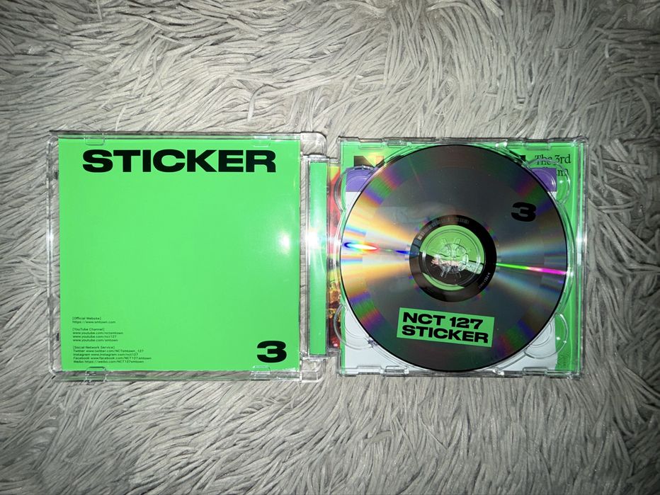 NCT 127 STICKER cd албум