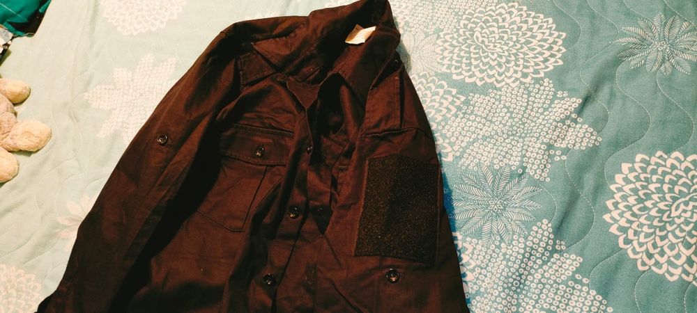 camasi ristop  negre airsoft, uniforma paza etcetc