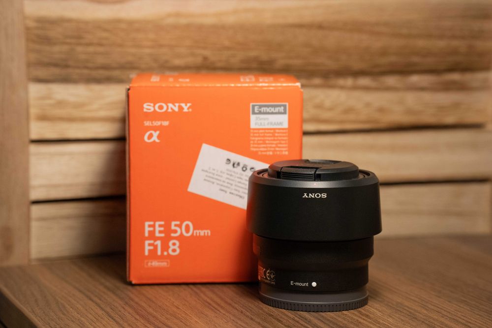 SONY FE 50mm F1.8 E-Mount SEL5018F Обектив