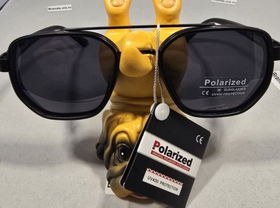 Ochelari De Soare Louis Vuitton Polarizati Negri Unisex