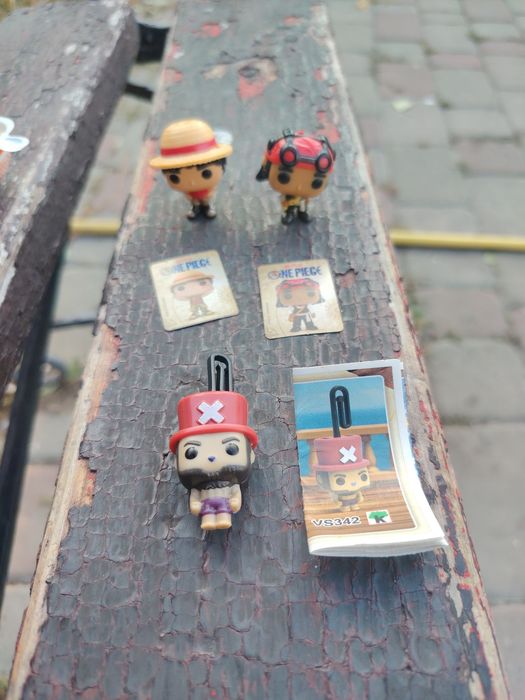 фигурки one piece kinder joy.