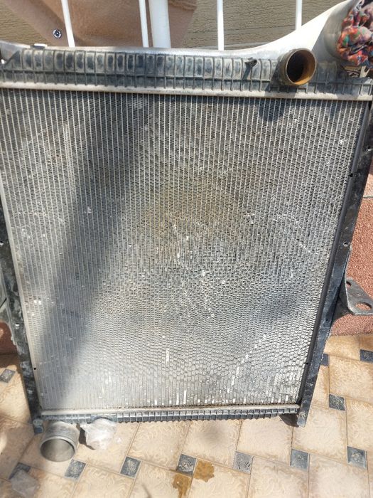 HOWO radiator+ intercooler радиатр интерколер