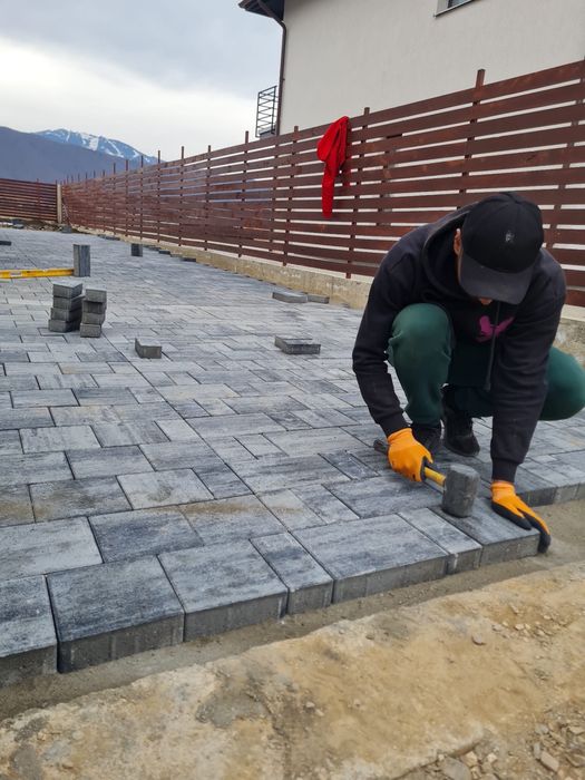 pavaj din piatra naturala diferite timpuri