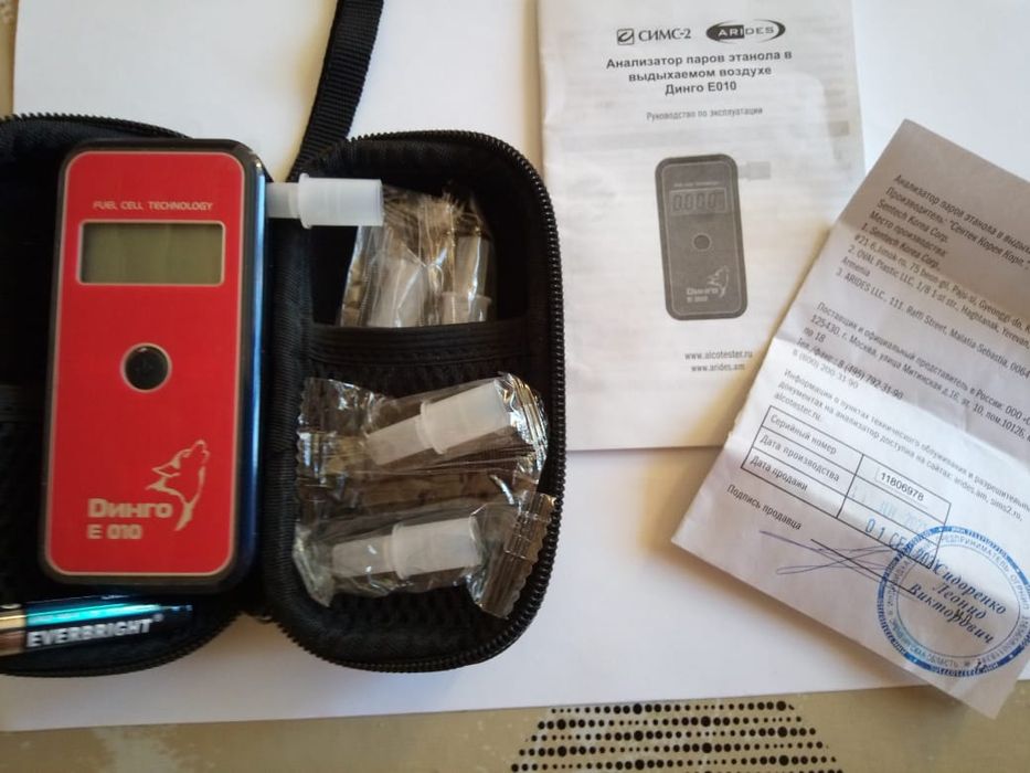 Продам алкотестер новые