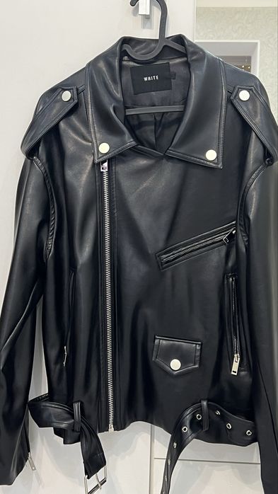 Куртка кож зам оверсайз