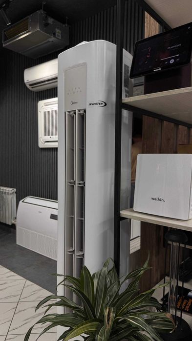 Колонный кондиционер Midea 24 000 Btu HA-24HP1 (220V) + ДОСТАВКА